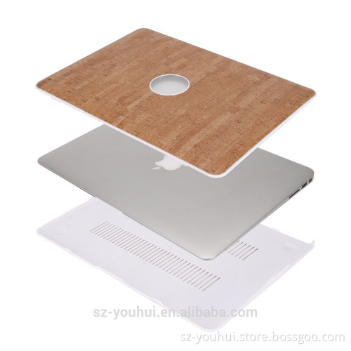 High quality wooden leather sleeve cover for MacBook air 13